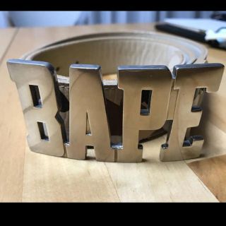 アベイシングエイプ(A BATHING APE)の最終値下げ！A  BATHING APE バックルベルト(ベルト)