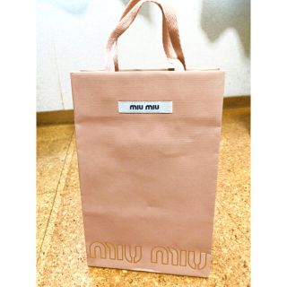 ミュウミュウ(miumiu)の【miumiu】ショップ紙袋(ショップ袋)