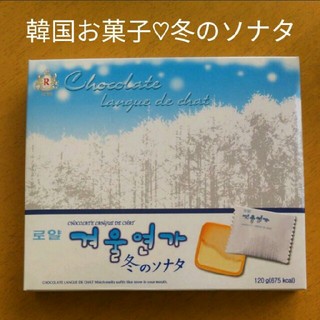 韓国 お菓子 チョコレート ラングドシャ 冬のソナタ グッズ 白い恋人  (菓子/デザート)