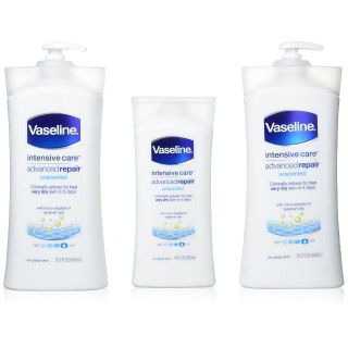 ヴァセリン(Vaseline)のヴァセリン アドバンスドリペア ローション 3本セット スキンケア コストコ(乳液/ミルク)