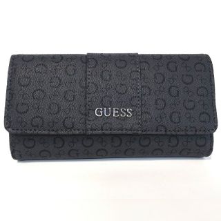 ゲス(GUESS)のGUESS 長財布 ブラック black【新品未使用品】(長財布)