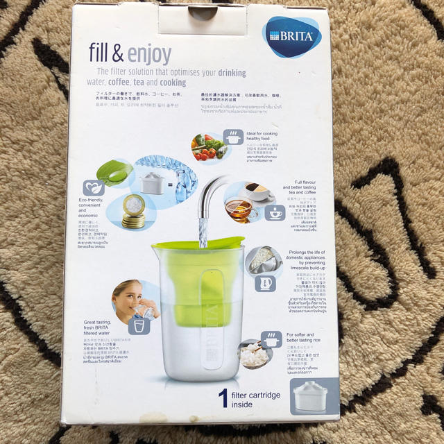 Britax(ブリタックス)のBRITA  浄水器  1.5l  ブリタ（BRITA）　FILL＆ENJOY インテリア/住まい/日用品のキッチン/食器(浄水機)の商品写真