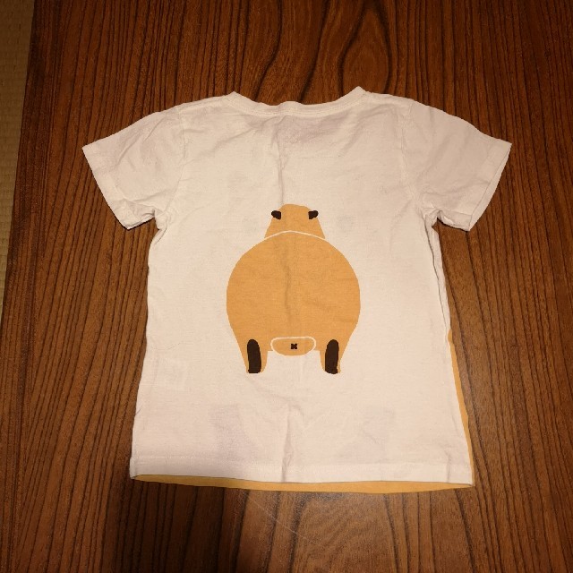 カピバラTシャツ120 キッズ/ベビー/マタニティのキッズ服男の子用(90cm~)(Tシャツ/カットソー)の商品写真