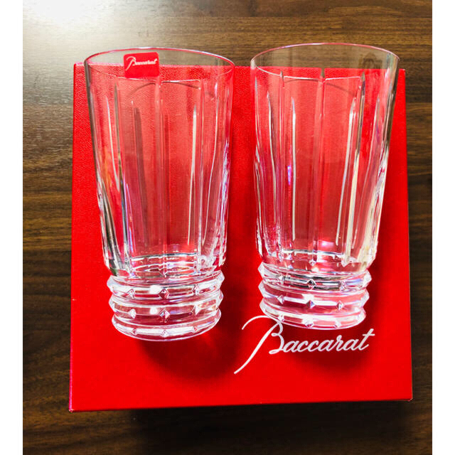 Baccarat バカラ アルルカン ハイボール ペアグラス www ...