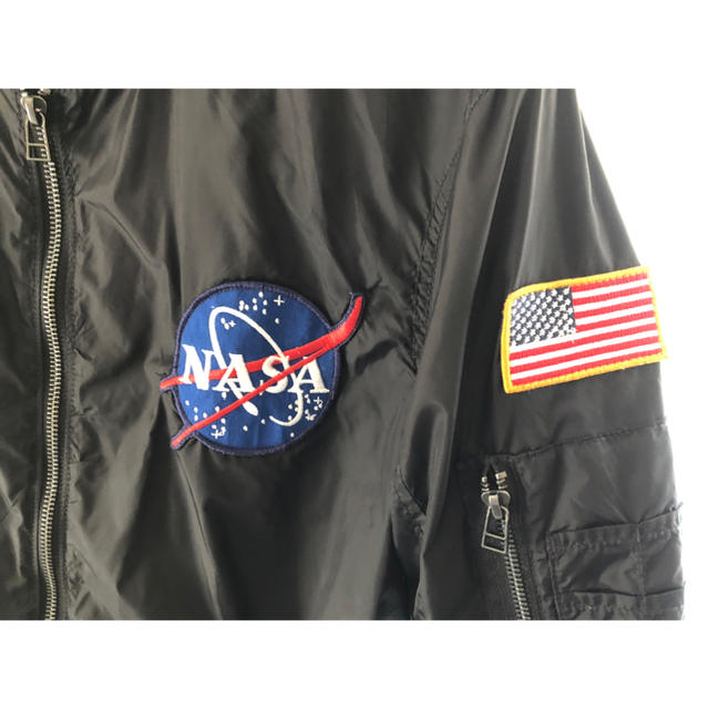 H&M(エイチアンドエム)の【ほぼ未使用】NASA MA-1 スカジャン レディースのジャケット/アウター(ブルゾン)の商品写真