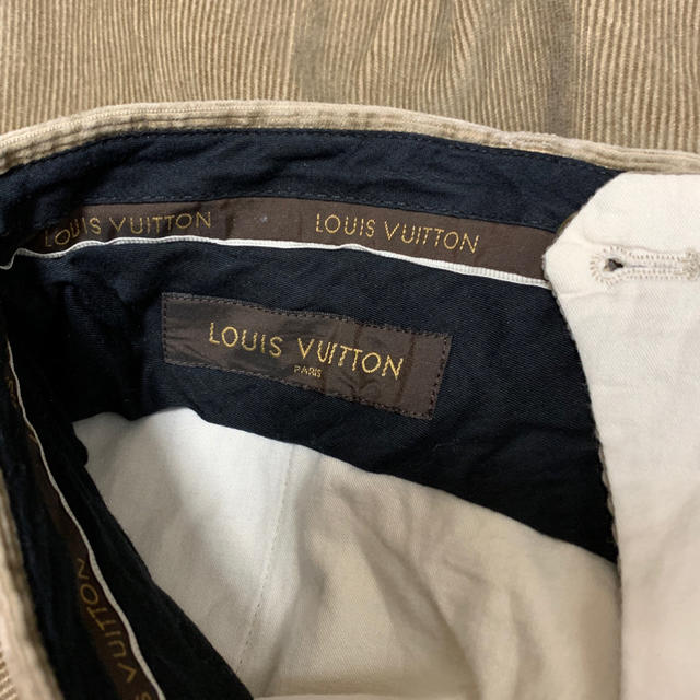 LOUIS パンツ ベージュの通販 by to.mi's shop｜ルイヴィトンならラクマ VUITTON - ルイヴィトン コーデュロイ 好評最安値