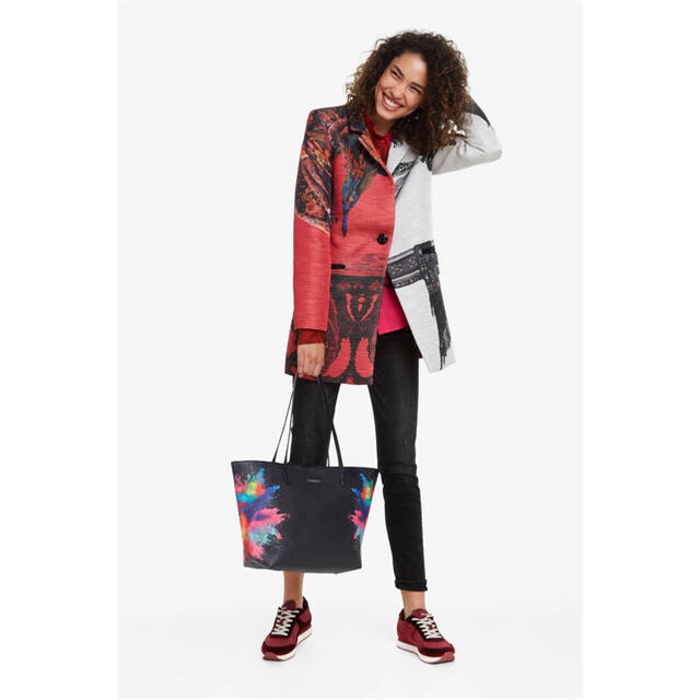 DESIGUAL(デシグアル)のDesigual デジグアル 新作バッグ Capri negro レディースのバッグ(トートバッグ)の商品写真