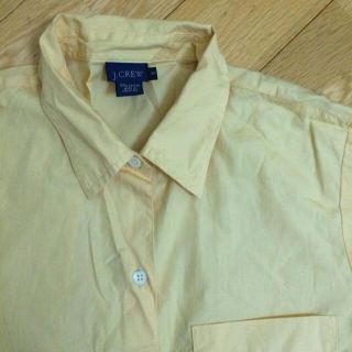 ジェイクルー(J.Crew)のj.crew シャツ イエロー(シャツ/ブラウス(長袖/七分))