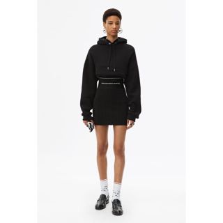 アレキサンダーワン(Alexander Wang)の【MMK様専用】アレキサンダーワン ロゴストレッチスカート(ミニスカート)