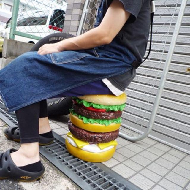 ハンバーガー スツール チェア 椅子 アメリカン雑貨の通販 by ハンバーガー スツール チェア 椅子 アメリカン雑貨の通販 by