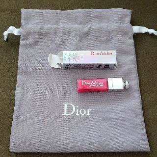 ディオール(Dior)の【Re様専用】Dior  巾着袋のみ(リップグロス)