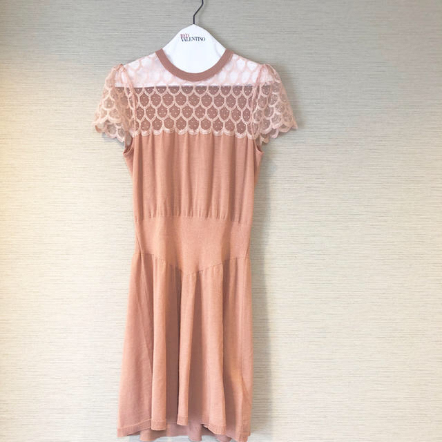 【美品】RED VALENTINO レースワンピース S