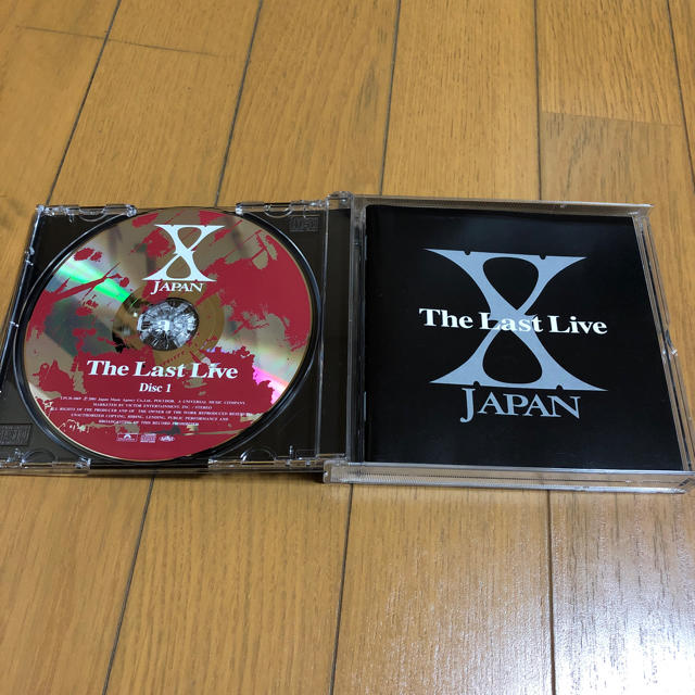 XJAPAN the last live CD エンタメ/ホビーのDVD/ブルーレイ(ミュージック)の商品写真