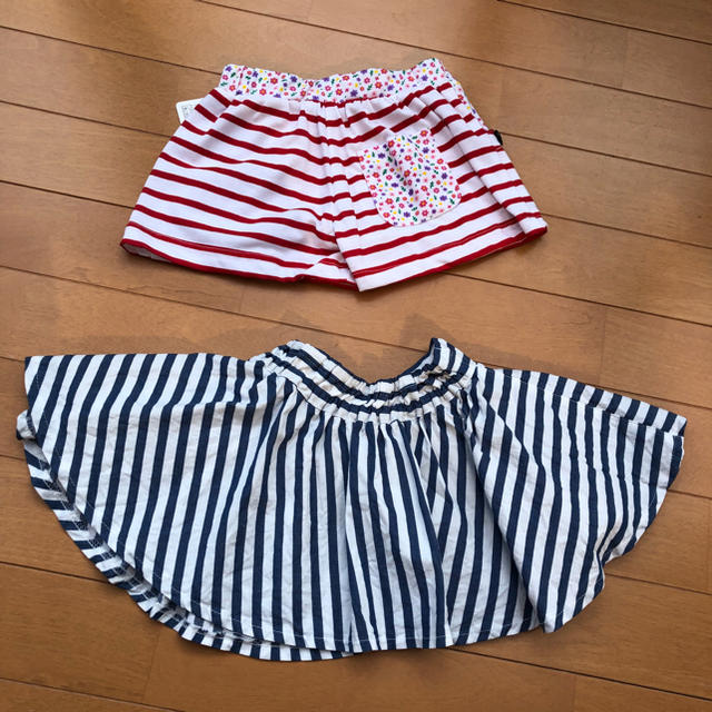 スカート ショートパンツ キッズ/ベビー/マタニティのベビー服(~85cm)(スカート)の商品写真