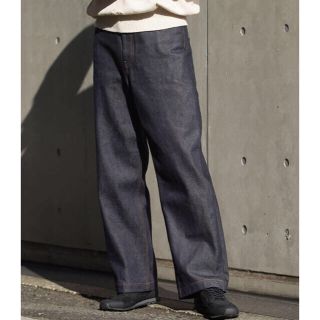 サンシー(SUNSEA)のorder loose denim pants(デニム/ジーンズ)