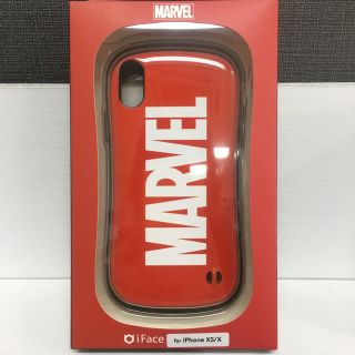 マーベル(MARVEL)のiFace First Class  iPhoneX/XS マーベル レッド(iPhoneケース)