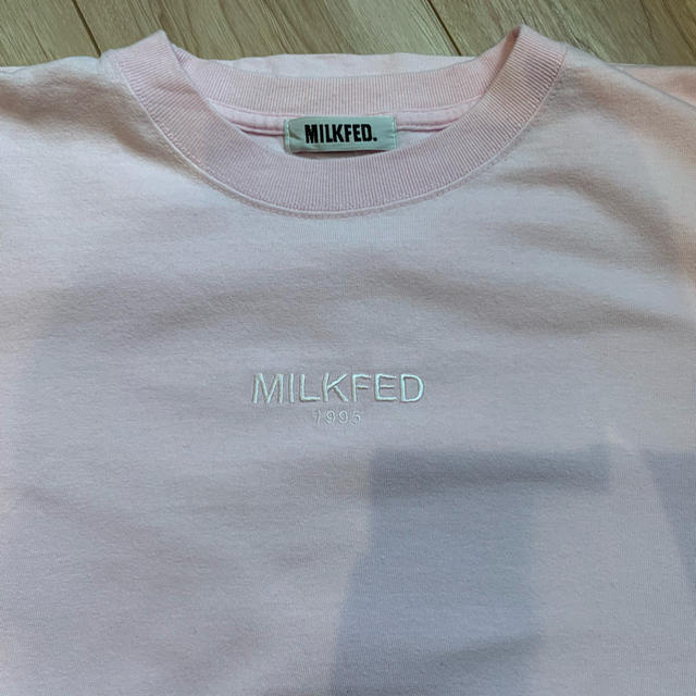 MILKFED.(ミルクフェド)のMILKFED. ロゴTシャツ レディースのトップス(Tシャツ(半袖/袖なし))の商品写真