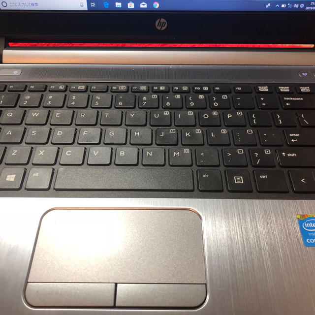 HP(ヒューレットパッカード)のHP pro BOOK win10 Office搭載  SSD core i5 スマホ/家電/カメラのPC/タブレット(ノートPC)の商品写真