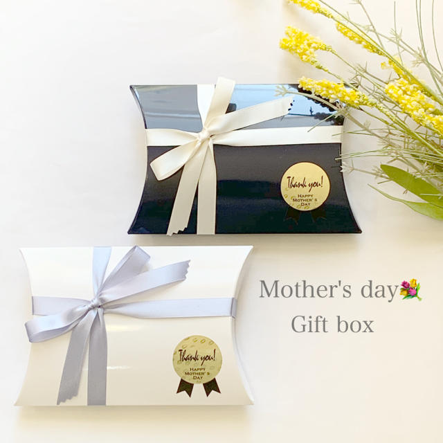 💐【お得な母の日ギフトボックス】大粒ネックレス+デザインブレスレット ハンドメイドのアクセサリー(ネックレス)の商品写真