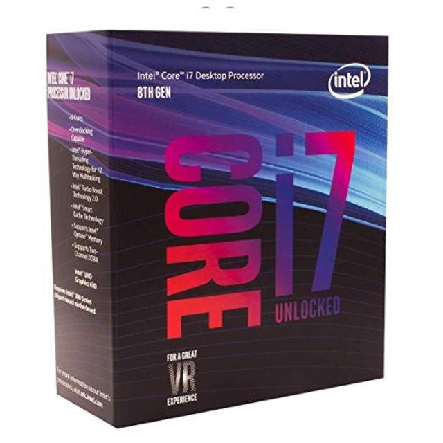 12MB対応メモリintel Core i7 8700k BOX