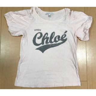 シーバイクロエ(SEE BY CHLOE)の袖ふんわりＴシャツ♡ピンク(Tシャツ(半袖/袖なし))