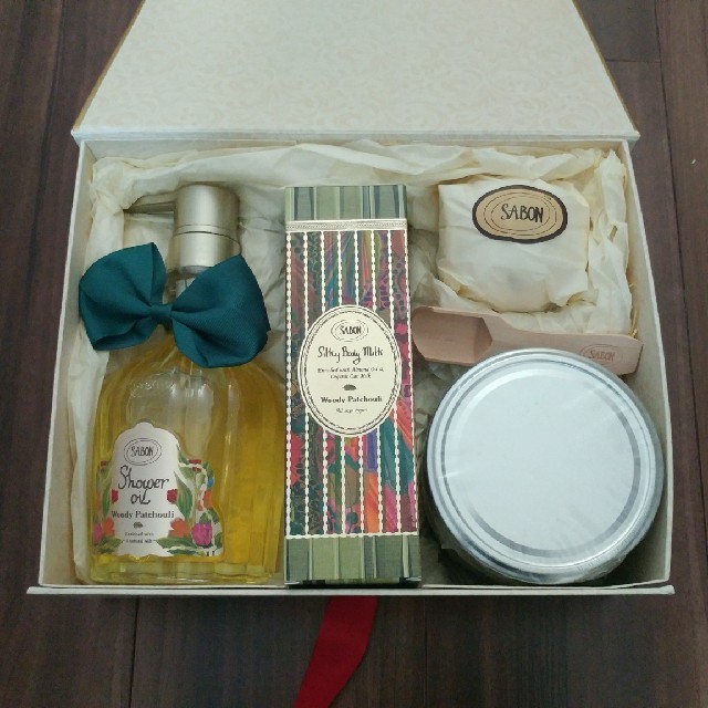 SABON Woody Patchouli セット - ボディスクラブ