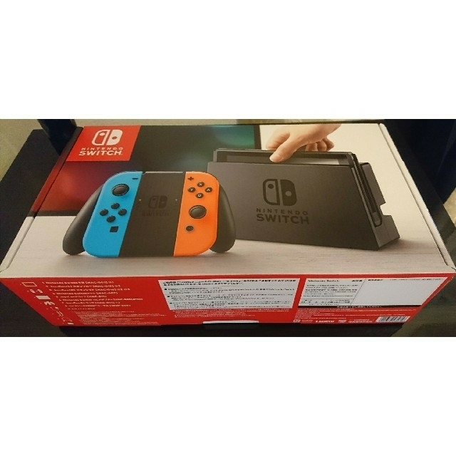 新品本物 - Switch Nintendo さくら新品未開封 ネオン3台セット SWITCH
