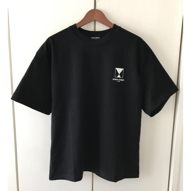 OPENING CEREMONY(オープニングセレモニー)のOPENING CEREMONY Tシャツ 黒/白ロゴ Mサイズ 新品未使用 メンズのトップス(Tシャツ/カットソー(半袖/袖なし))の商品写真