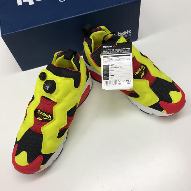 Reebok ポンプフューリー シトロン INSTAPUMP FURY OG