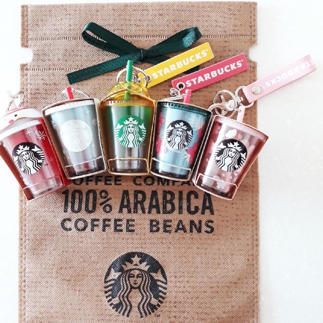 Starbucks Coffee - 韓国スタバ コールドカップ キーチェーン 5種の通販 by chikorea's shop｜スターバックスコーヒーならラクマ