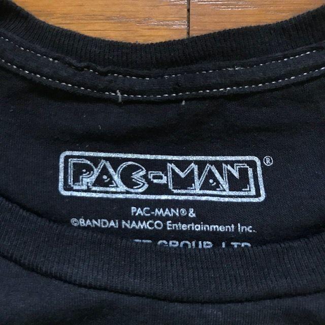 BANDAI(バンダイ)のバンダイ PAC-MAN パックマン Tシャツ 【L】黒 新品 180720 メンズのトップス(Tシャツ/カットソー(半袖/袖なし))の商品写真