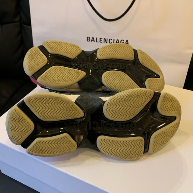 Balenciaga サイズ 41の通販 by KENZO's shop｜バレンシアガならラクマ - Balenciaga トリプルS ブラック 最安値即納
