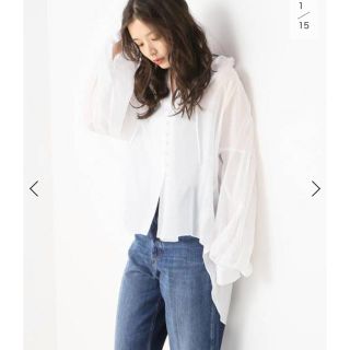 スローブイエナ(SLOBE IENA)のtiit TOKYO loose blouse イエナスローブ(シャツ/ブラウス(長袖/七分))