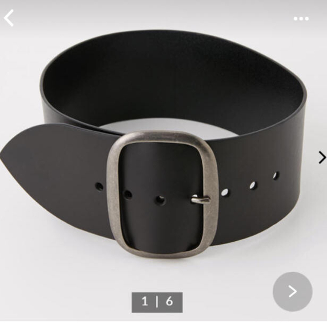 SLY(スライ)のSLY  THICK WIDE BELT レディースのファッション小物(ベルト)の商品写真