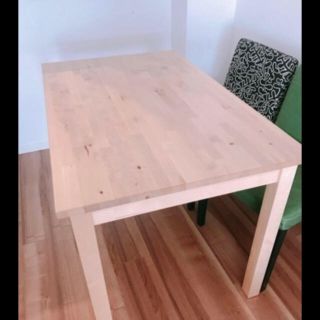 IKEA BJORKUDDEN ダイニングテーブル×IKEA 椅子チェア 2点
