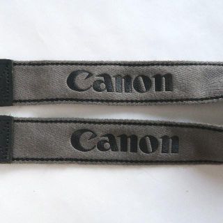 キヤノン(Canon)のCanon ストラップ (グレー、中古、送料込)(その他)