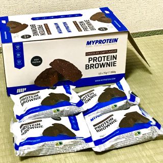 マイプロテイン(MYPROTEIN)のマイプロテイン  チョコチップブラウニー(4個)(ダイエット食品)