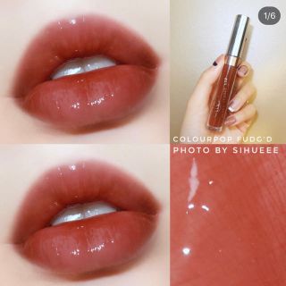 カラーポップ(colourpop)の未開封 colourpop リップグロス 人気色【FUDG‘D】(リップグロス)