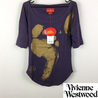 ヴィヴィアンウエストウッド(Vivienne Westwood)の新品 ヴィヴィアンウエストウッドレッドレーベル 半袖カットソー タグ付未使用品(カットソー(長袖/七分))