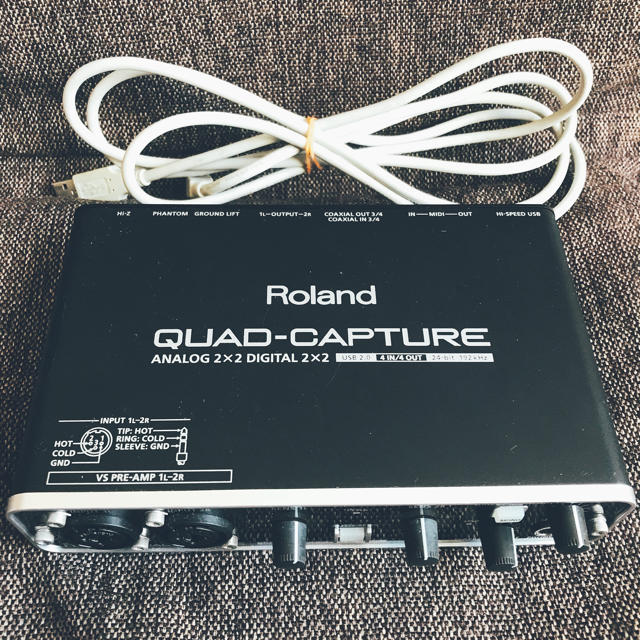 Roland(ローランド)のROLAND ( ローランド )  QUAD-CAPTURE UA-55 楽器のDTM/DAW(オーディオインターフェイス)の商品写真