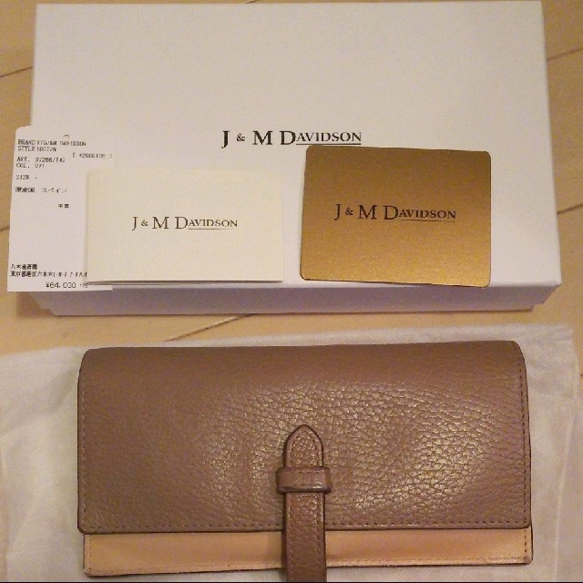 J&M DAVIDSON(ジェイアンドエムデヴィッドソン)のJ&M DAVIDSON ジェイアンドエムデビットソン 財布 長財布 レディースのファッション小物(財布)の商品写真