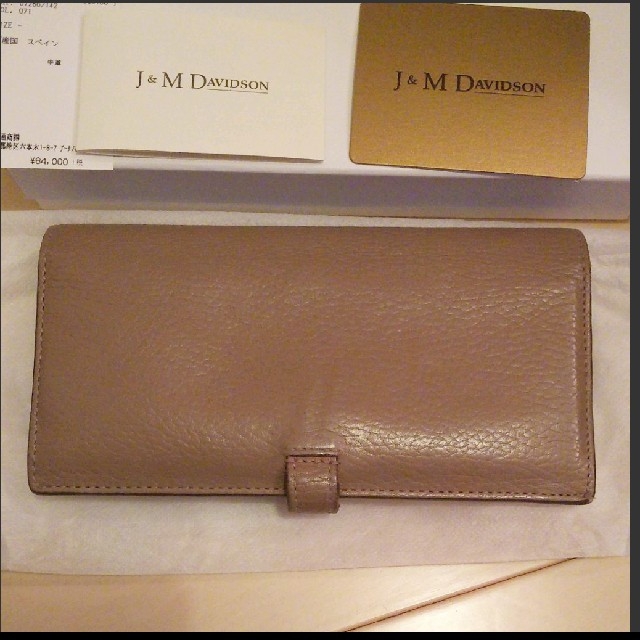 J&M DAVIDSON(ジェイアンドエムデヴィッドソン)のJ&M DAVIDSON ジェイアンドエムデビットソン 財布 長財布 レディースのファッション小物(財布)の商品写真