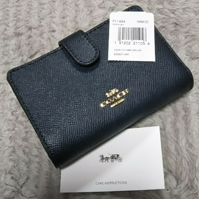 【新品】コーチ COACH 二つ折り財布  F11484