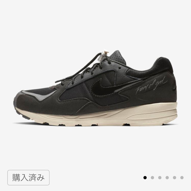 NIKE(ナイキ)のNIKE AIR SKYLON II FEAR OF GOD 黒 美品 メンズの靴/シューズ(スニーカー)の商品写真