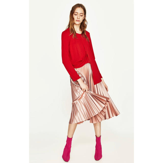 ZARA(ザラ)のZARA プリーツスカート レディースのスカート(ひざ丈スカート)の商品写真