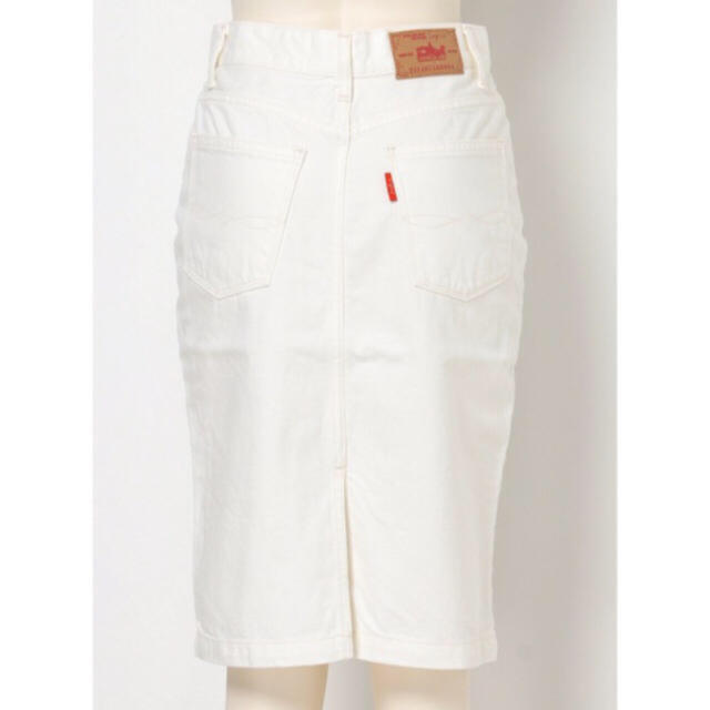 Ungrid(アングリッド)のUngrid アングリッド ホワイトデニムスカート レディースのスカート(ひざ丈スカート)の商品写真