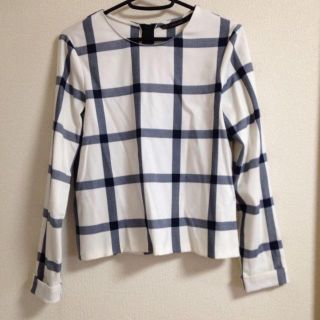 ザラ(ZARA)のシンプルチェックシャツ(シャツ/ブラウス(長袖/七分))