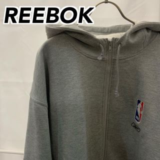 リーボック(Reebok)の【 REEBOK 】ジップ オーバーサイズ パーカー XLサイズ(パーカー)