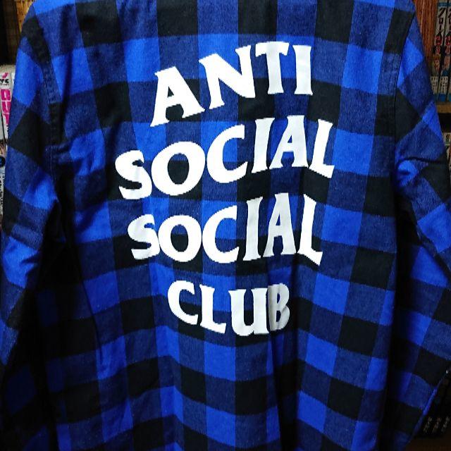 ANTI(アンチ)のAnti Social Social Club チェックシャツ メンズのトップス(シャツ)の商品写真