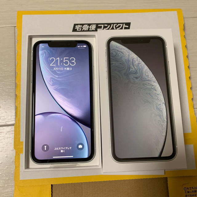 iPhone XR 64gb Simフリー 白色